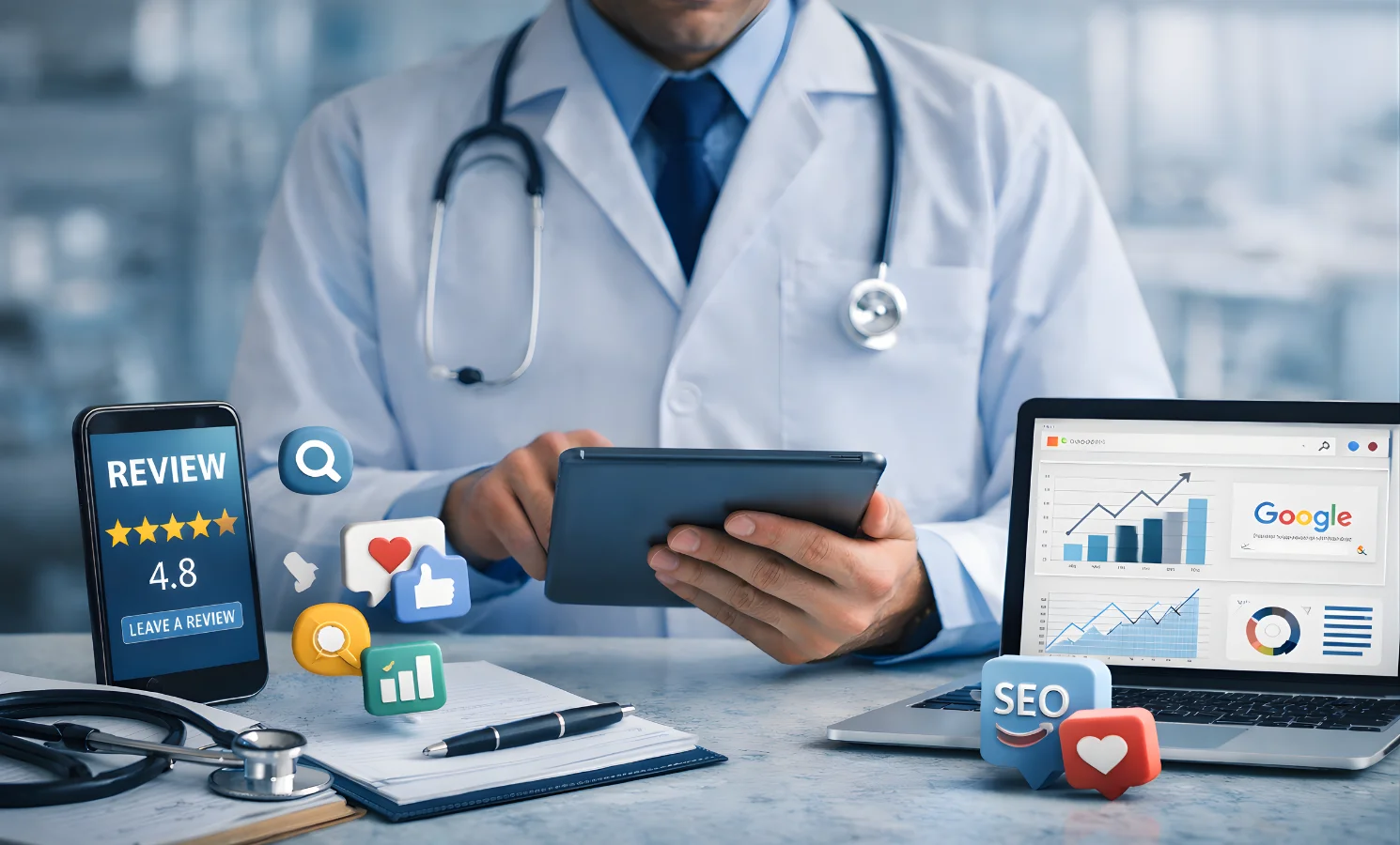 Il risultato di un buon marketing per medici